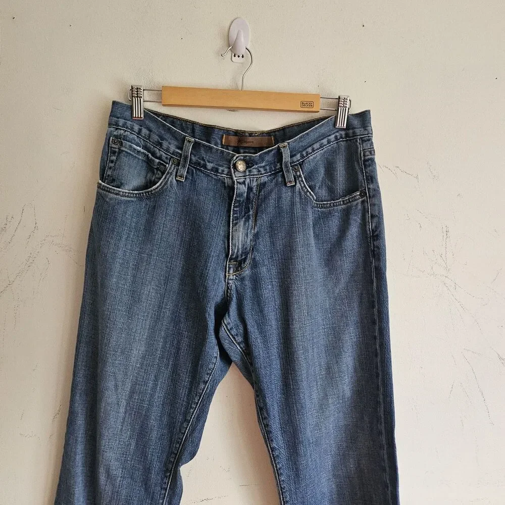 Agave Denim The Cowboy Bootcut Jeans Vintage Y2K Low Rise Made in USA Size 34